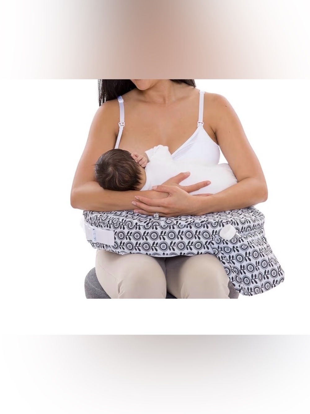Original Nursing Pillow Enhanced Ergonomics Essential Breastfeeding Pillow